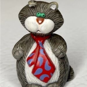 Hallmark Merry Miniatures 1987 Purrrsonity cats